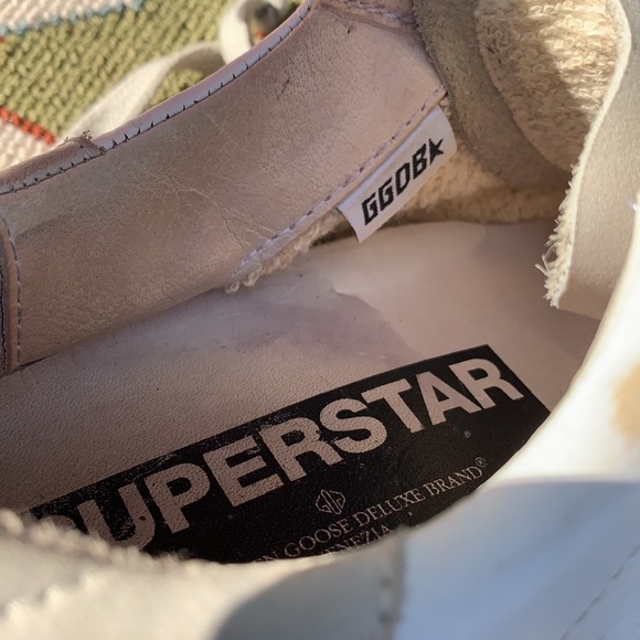 GGDB Golden Goose Superstar Distressed Sneakers 39 - Picture 9 of 12